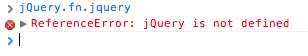 jQuery is missing